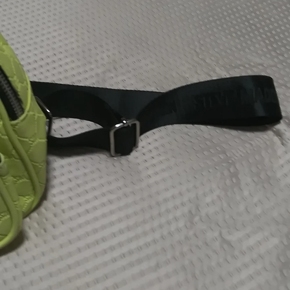 Steve madden neon backpack.